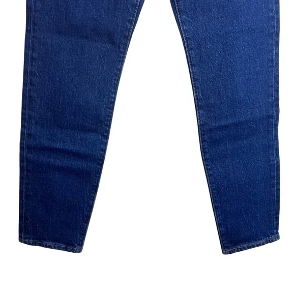 NWT Levi’s Premium Denim Big E Wedgie Icon Fit Ankle Jeans Med/Dark Wash Size 26 - Picture 7 of 16